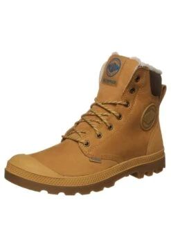 Palladium Pampa Sport - Bottines À Lacets - Amber Gold/Mid Gum -Next Soldes bdcef49512e445c4bd2570ca6b80c23d