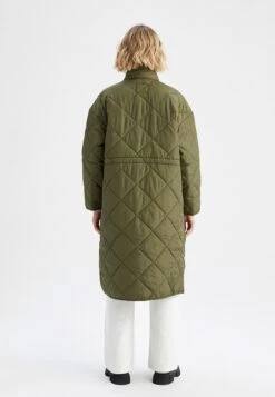 DeFacto Oversize Fit - Manteau D'Hiver - Khaki -Next Soldes be464c06b01340a69bc5d5137ca43e82