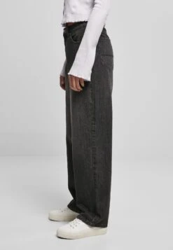 URBAN CLASSICS Jean Flare - Black Washed -Next Soldes be5077c07644446fb04f46bf0bac8075