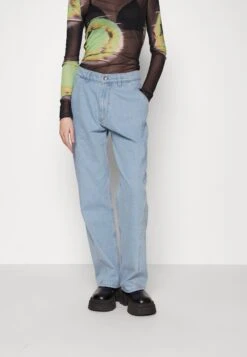 Henrik Vibskov Pants - Jean Droit - Light Indigo Denim