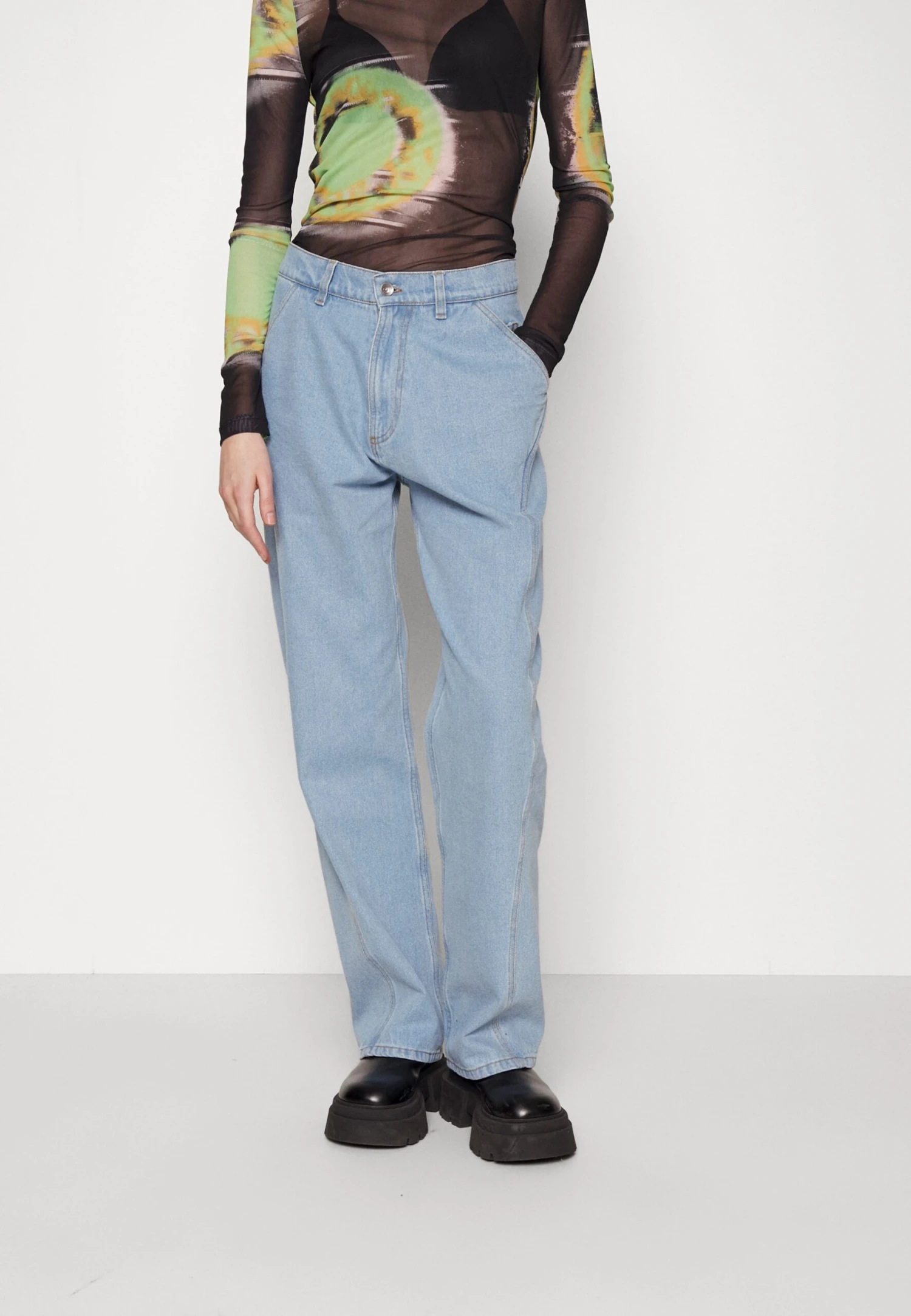 Henrik Vibskov Pants - Jean Droit - Light Indigo Denim 3 Henrik Vibskov Pants - Jean Droit - Light Indigo Denim