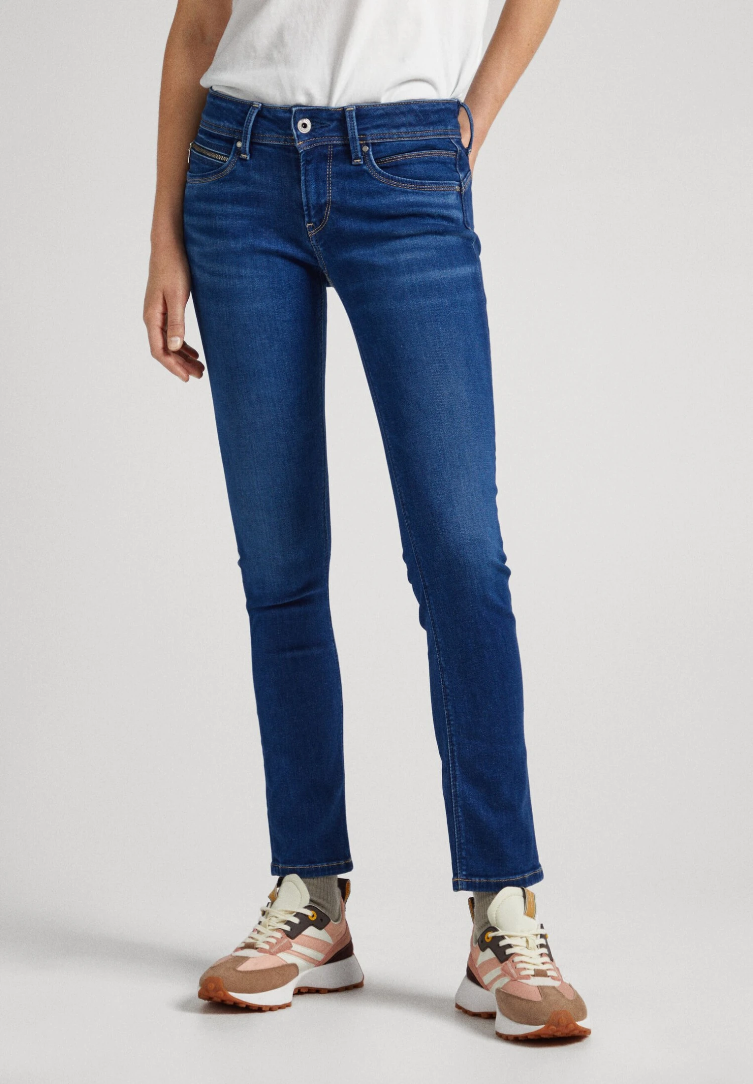 Pepe Jeans New Brooke - Jean Droit - Denim 3 Pepe Jeans New Brooke - Jean Droit - Denim