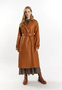 Dreimaster Aus Incus - Trench - Cognac