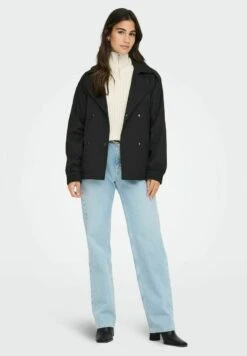 ONLY Kurzer - Trench - Black -Next Soldes c3160c8f97ce4eed9ba17044cbe25fcb