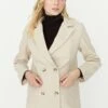 Trendyol Manteau Court - Gray -Next Soldes c32617d7c95940cd82c5af00408a4210