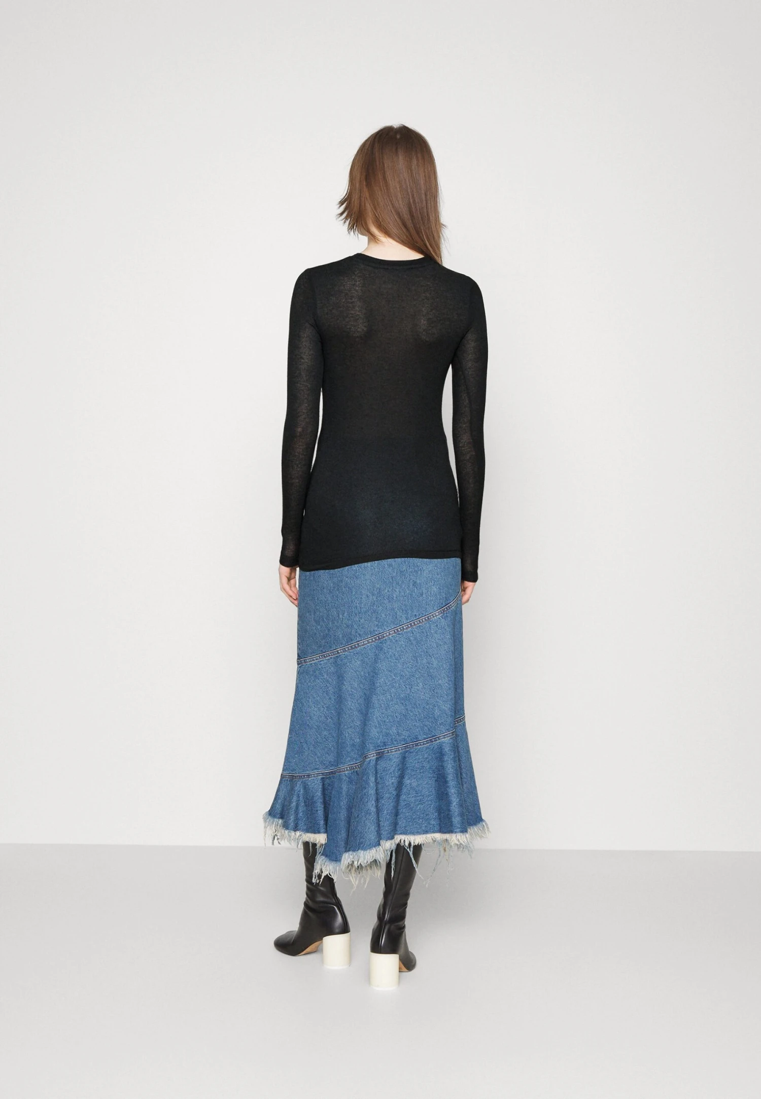 Bruuns Bazaar Angela - Pullover - Black 5 Bruuns Bazaar Angela - Pullover - Black – Image 3