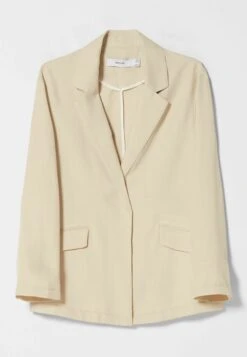 BERSHKA Flowing Blazer - Manteau Court - Stone -Next Soldes c33cf6e0e69843439ef3e5c5be96b287