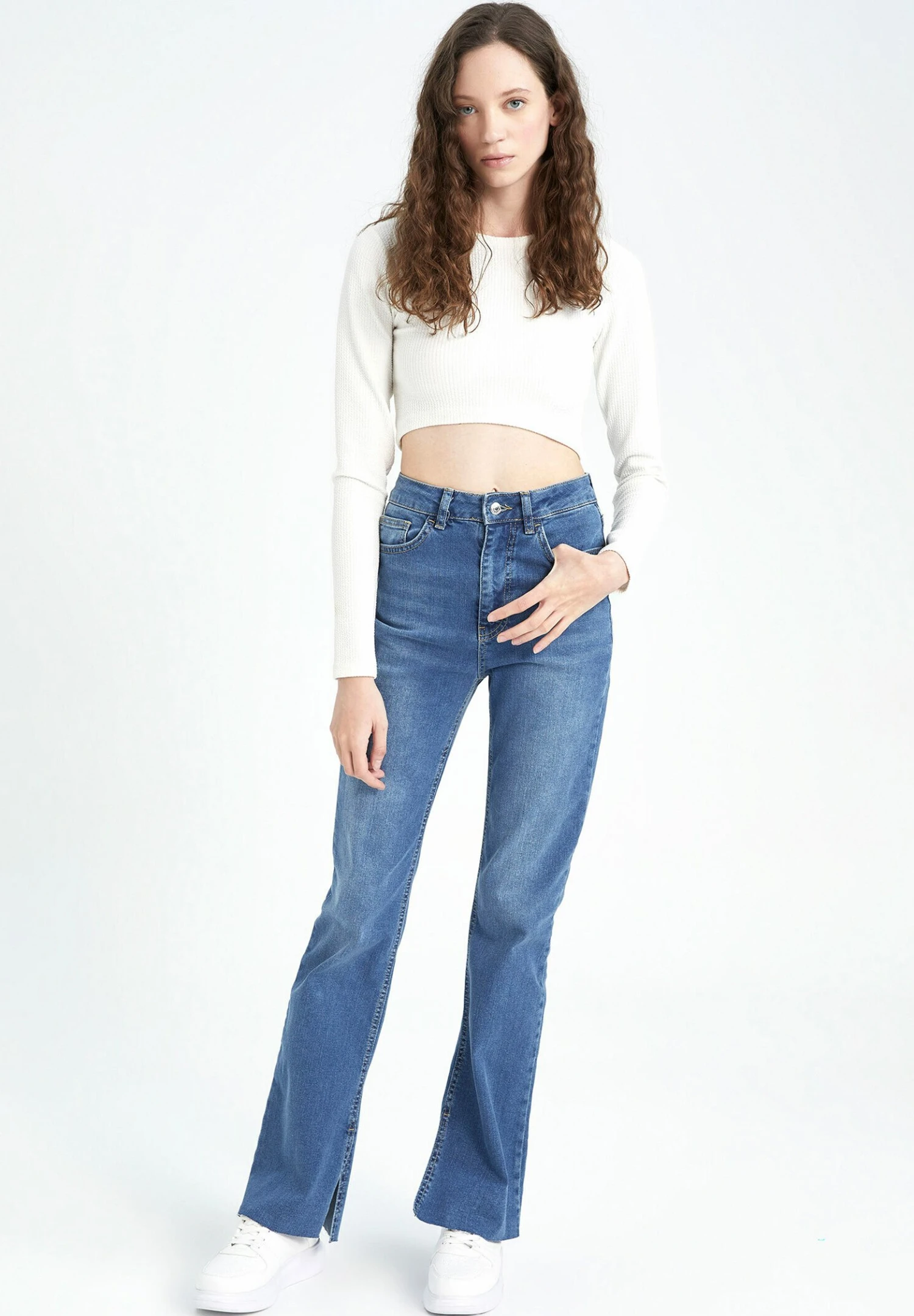 DeFacto Jean Flare - Blue 4 DeFacto Jean Flare - Blue – Image 2