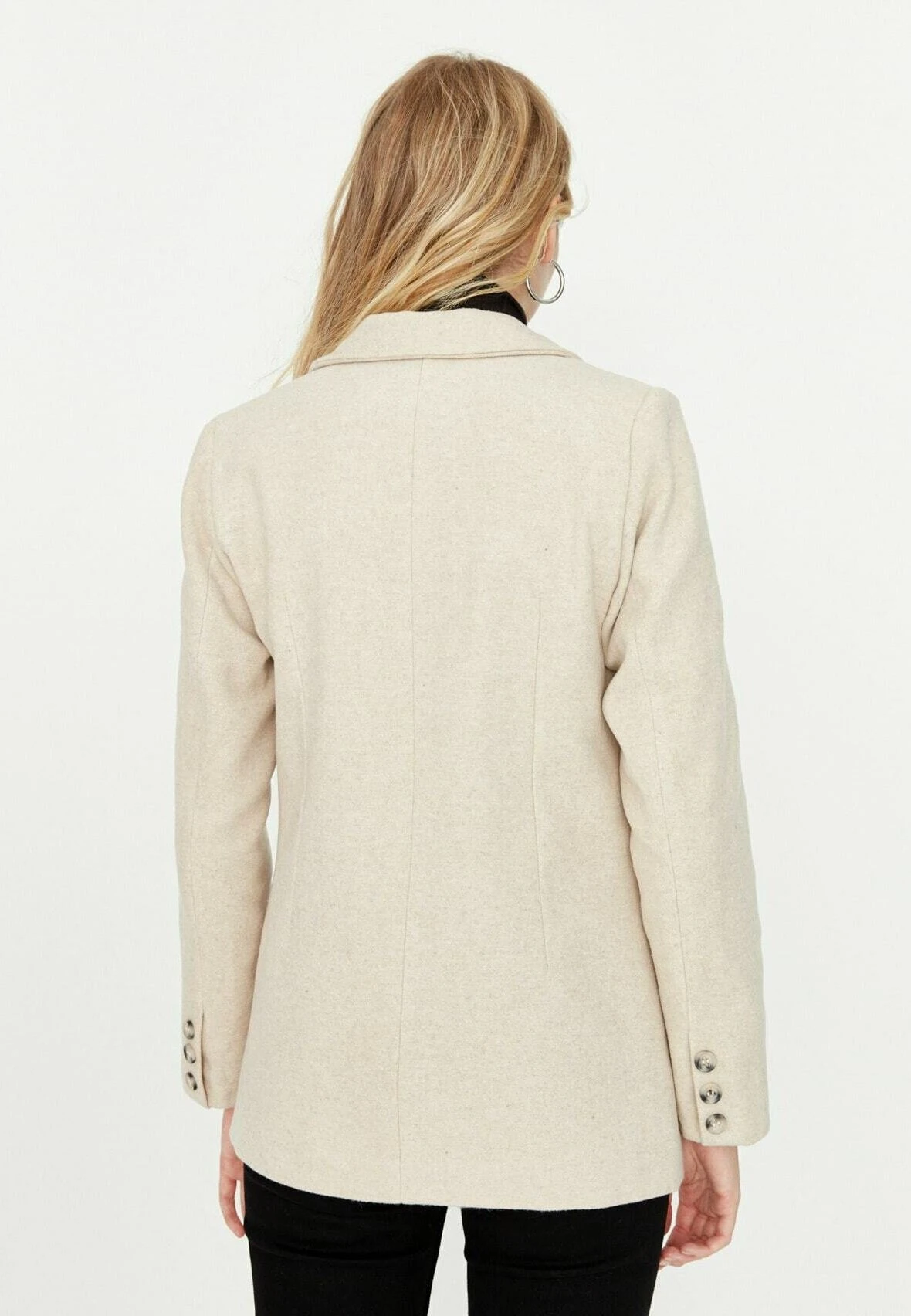 Trendyol Manteau Court - Gray 5 Trendyol Manteau Court - Gray – Image 3