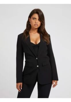 Guess Einreihiger - Manteau Court - Schwarz