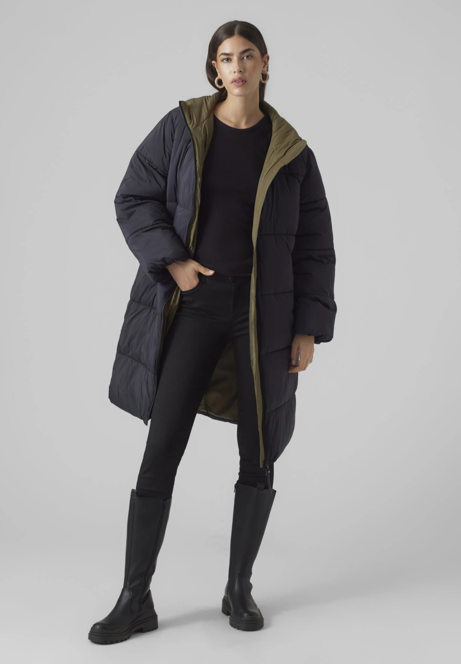 Vero Moda Manteau D'Hiver - Black 4 Vero Moda Manteau D'Hiver - Black – Image 2