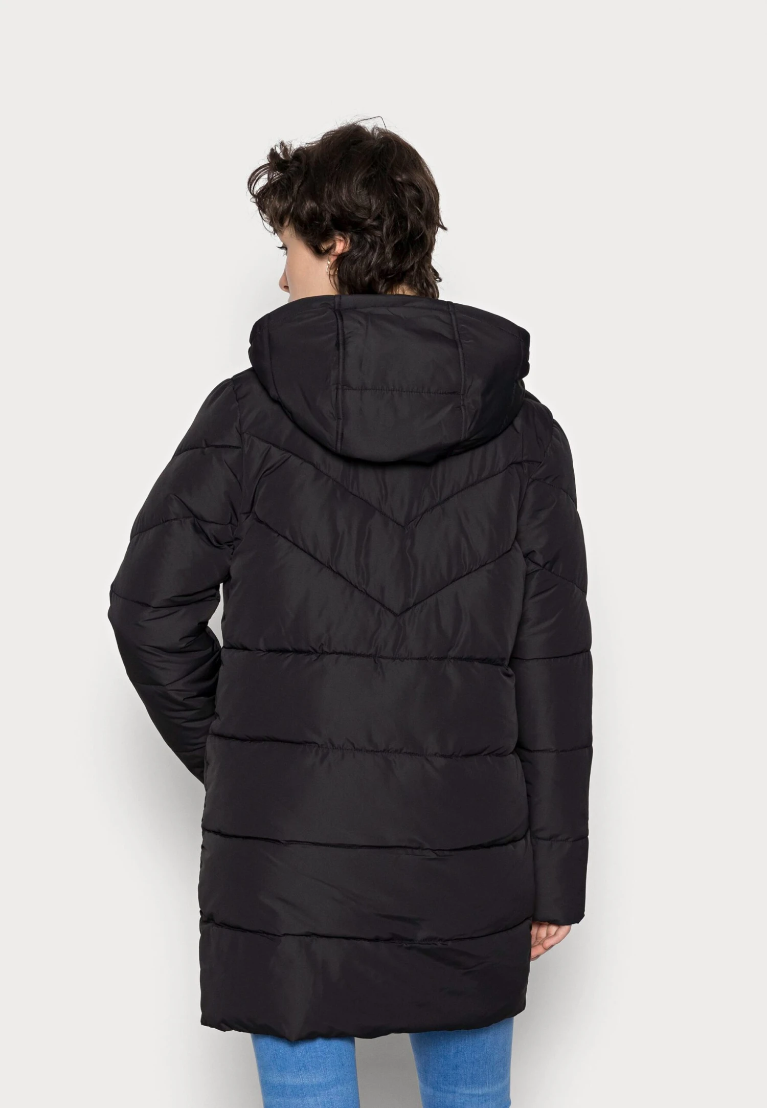 Noisy May Nmdalcon Long Jacket - Manteau D'Hiver - Black 5 Noisy May Nmdalcon Long Jacket - Manteau D'Hiver - Black – Image 3