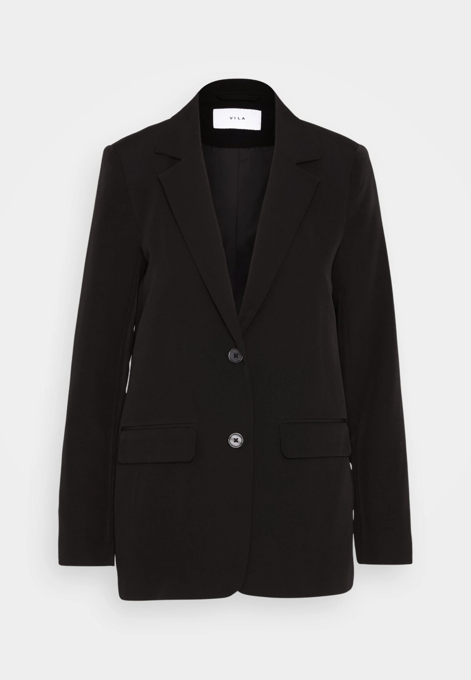 Vila Vikamma Noos - Manteau Court - Black 7 Vila Vikamma Noos - Manteau Court - Black – Image 5