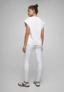 PULL & BEAR Push Up - Jeans Skinny - White -Next Soldes c81369887a254749a00cf239919578cf