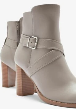 Next Forever Comfort Buckle Detail Standard - Boots À Talons - Grey -Next Soldes c9ae717ab4ca481a87513d7b8ac89a0b