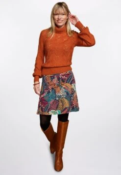 King Louie Jeanie Rollneck Farfalle - Pullover - Caramel