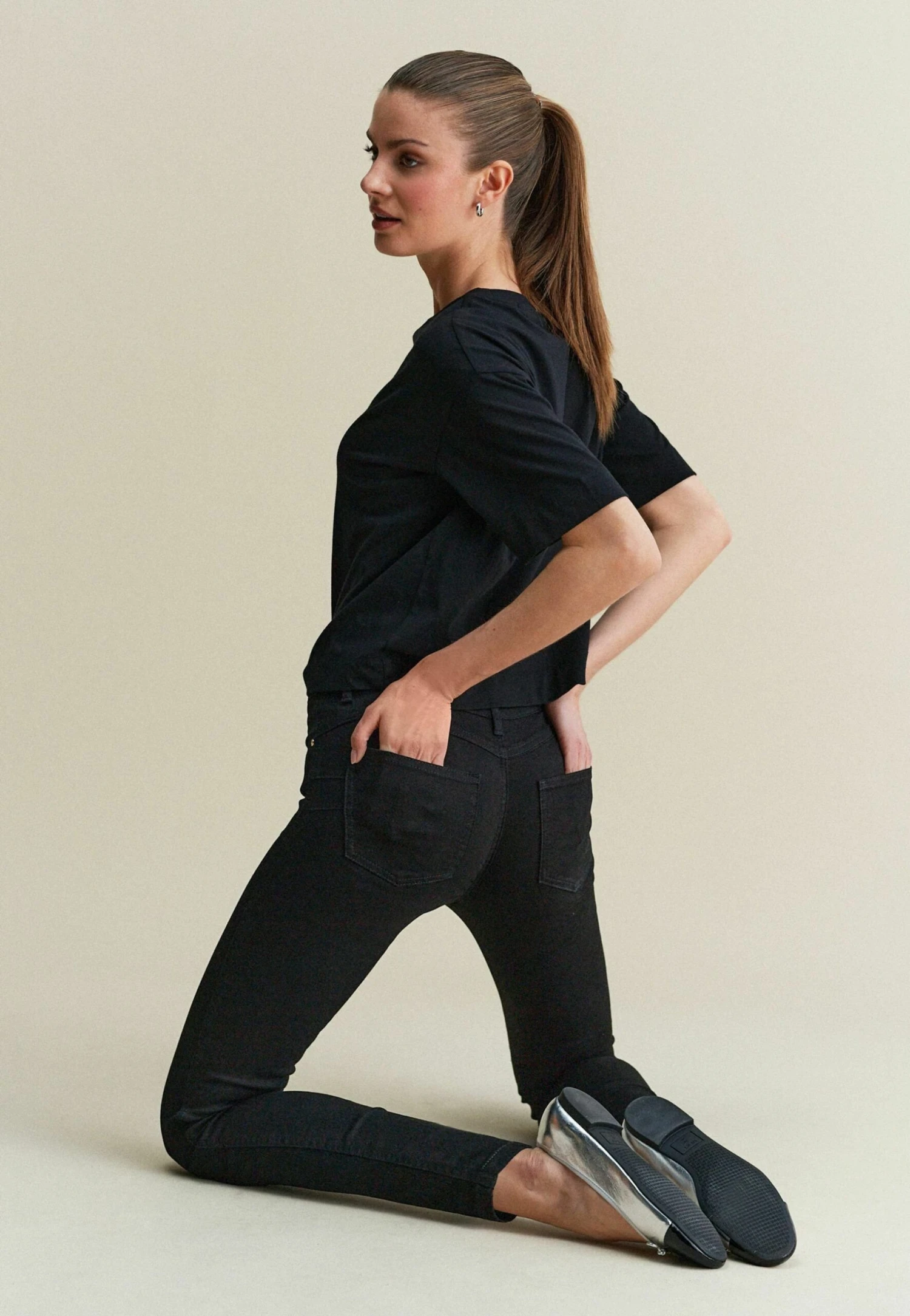 Next Push-Up Standard - Jeans Skinny - Black 6 Next Push-Up Standard - Jeans Skinny - Black – Image 4