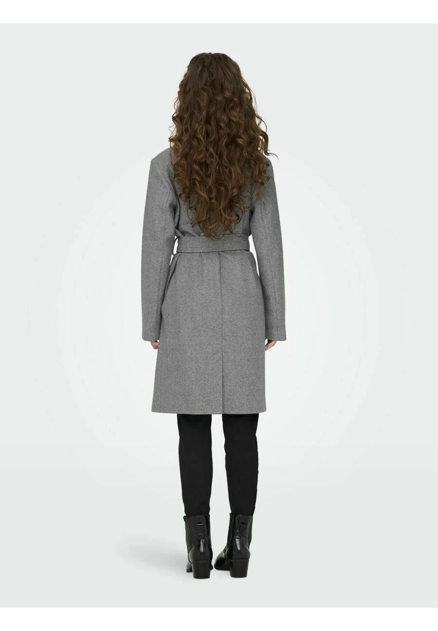 ONLY Einfarbiger - Manteau Classique - Medium Grey Melange 5 ONLY Einfarbiger - Manteau Classique - Medium Grey Melange – Image 3