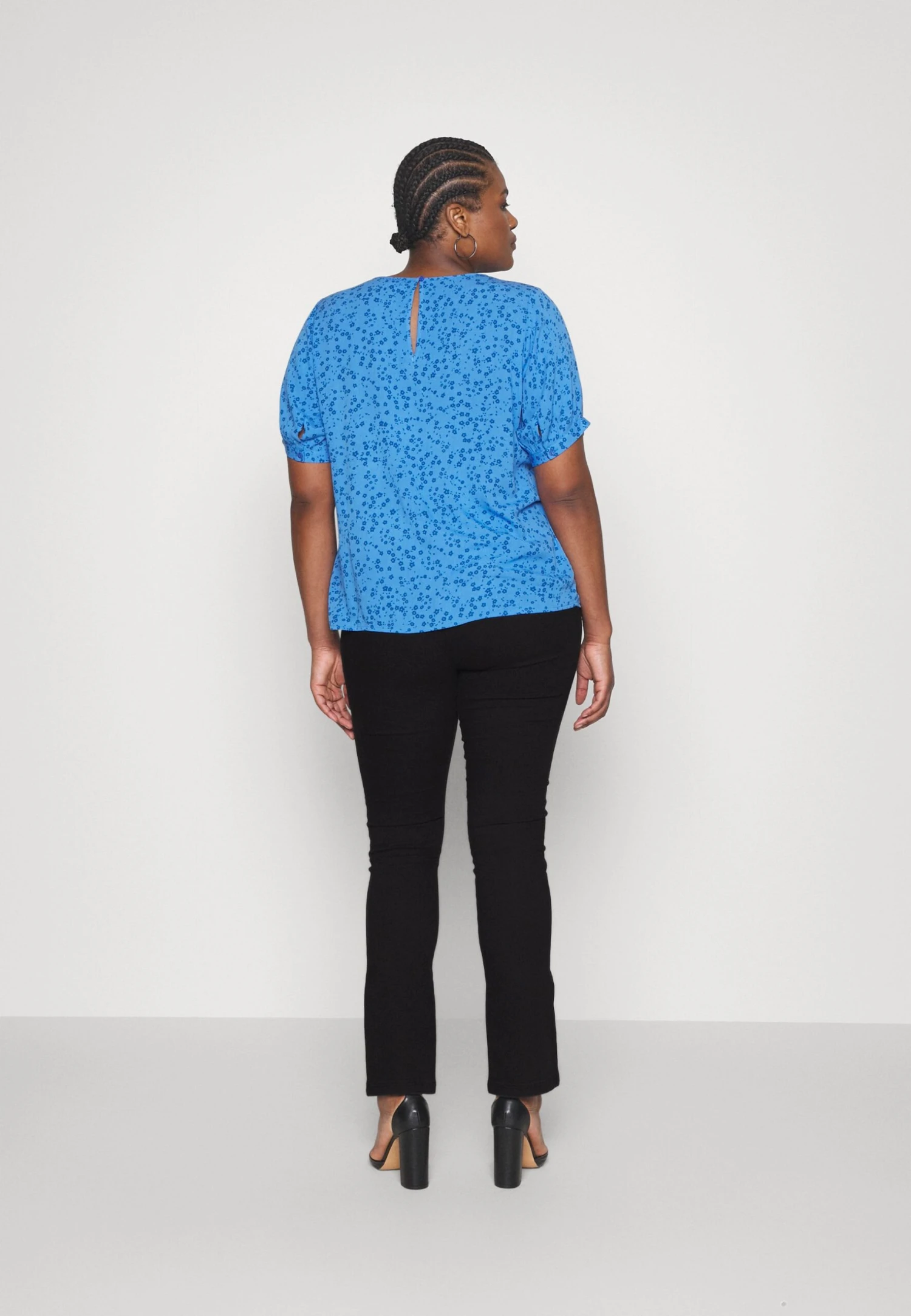 Oncpaige Front Slit - Jeans Skinny - Black 5 Oncpaige Front Slit - Jeans Skinny - Black – Image 3