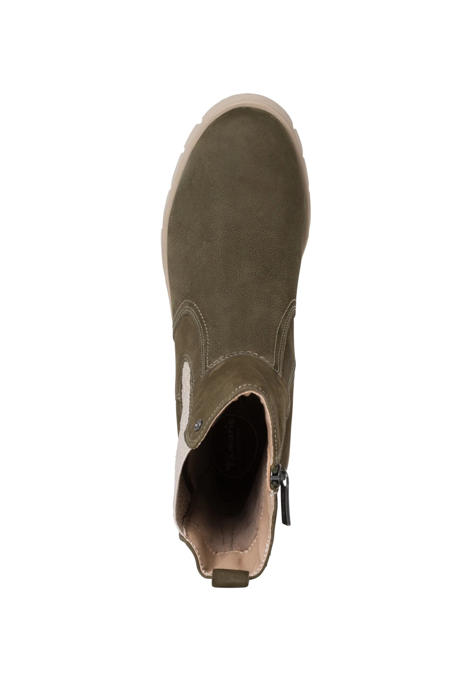 Tamaris Comfort Chelsea - Bottines À Plateau - Khaki 5 Tamaris Comfort Chelsea - Bottines À Plateau - Khaki – Image 3