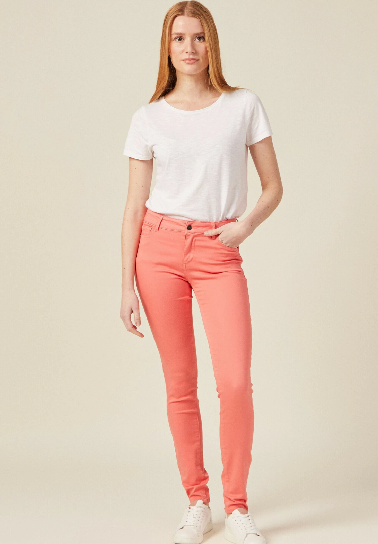 Jean Slim - Rose Corail 4 Jean Slim - Rose Corail – Image 2