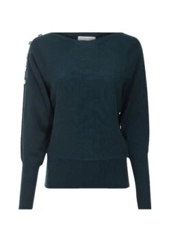 Mit Langen Ärmeln - Pullover - Vert Foncé