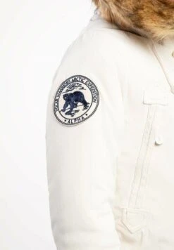 Alpha Industries Parka - White -Next Soldes d033a91e524144a0a56a752edeaaf671