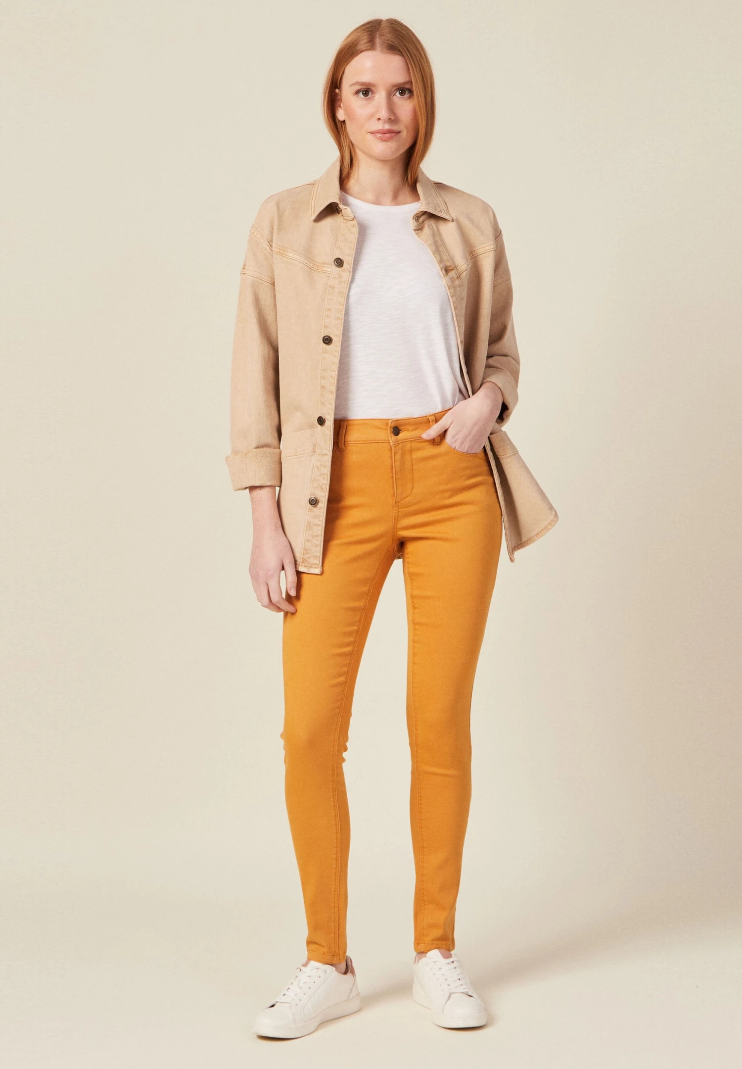 Jean Slim - Jaune 4 Jean Slim - Jaune – Image 2