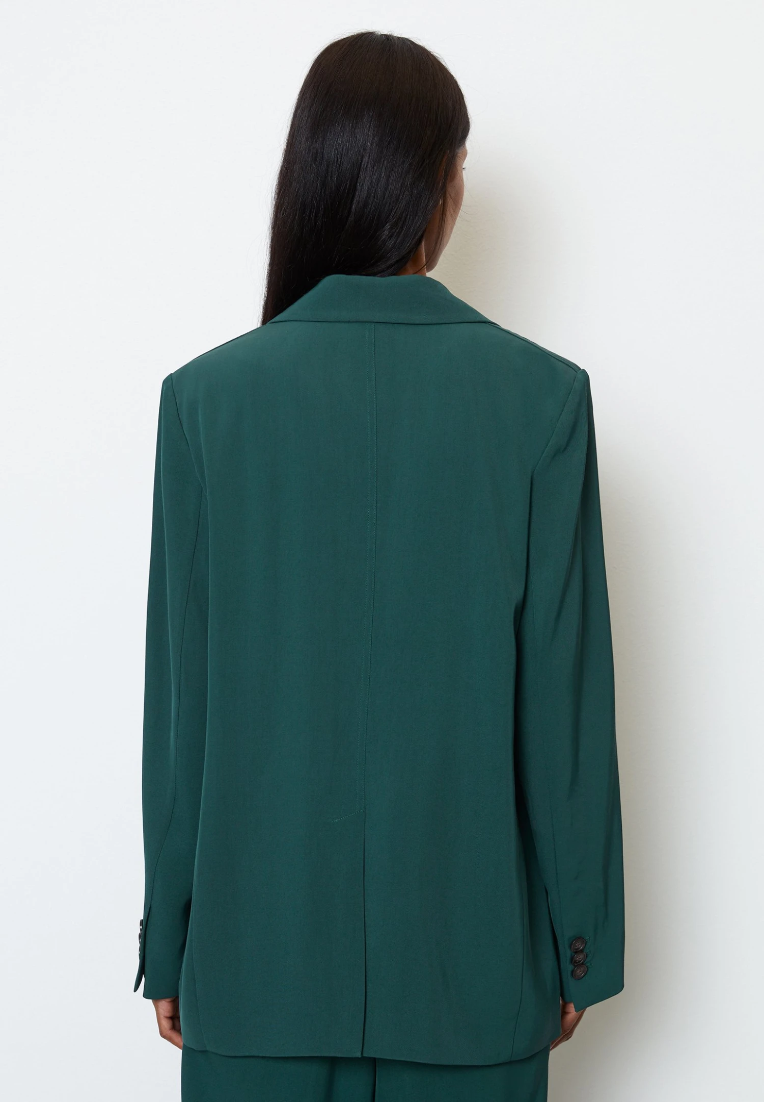 Marc O'Polo Aus Fliessendem - Manteau Court - Night Pine 5 Marc O'Polo Aus Fliessendem - Manteau Court - Night Pine – Image 3