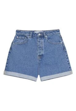 Stradivarius Mom-Fit - Short En Jean - Blue Denim 13 Stradivarius Mom-Fit - Short En Jean - Blue Denim -Next Soldes d329d69b50494831954464d65465002a