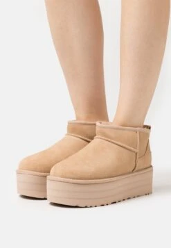Ugg Classic Ultra Mini Platform - Bottines À Plateau - Driftwood