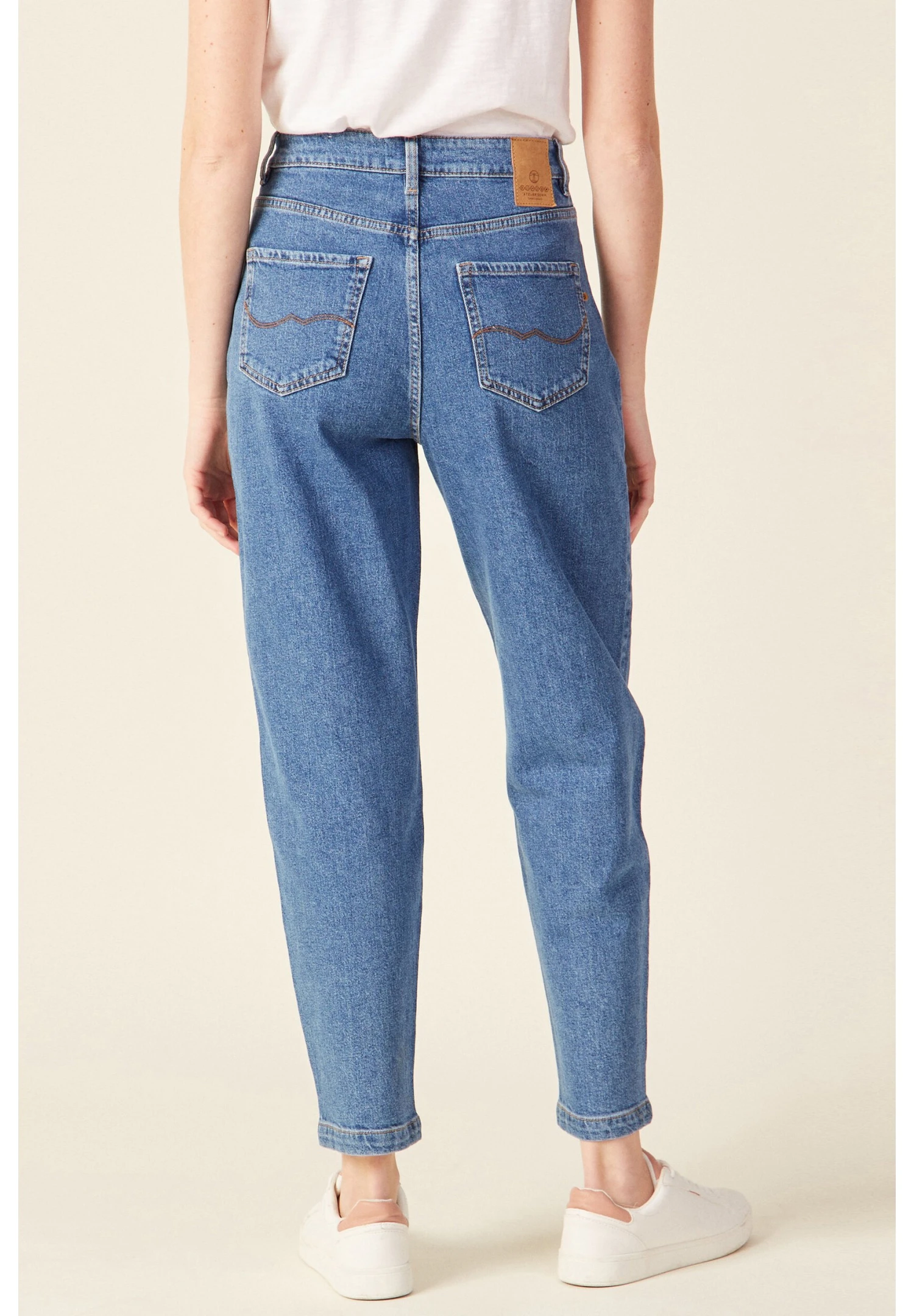 Jean Droit - Denim Stone 5 Jean Droit - Denim Stone – Image 3