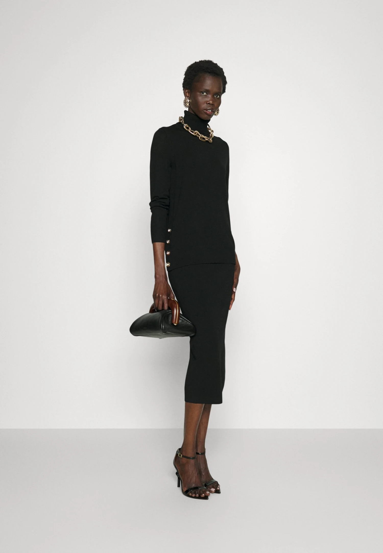 MICHAEL Michael Kors Merino - Pullover - Black 4 MICHAEL Michael Kors Merino - Pullover - Black – Image 2