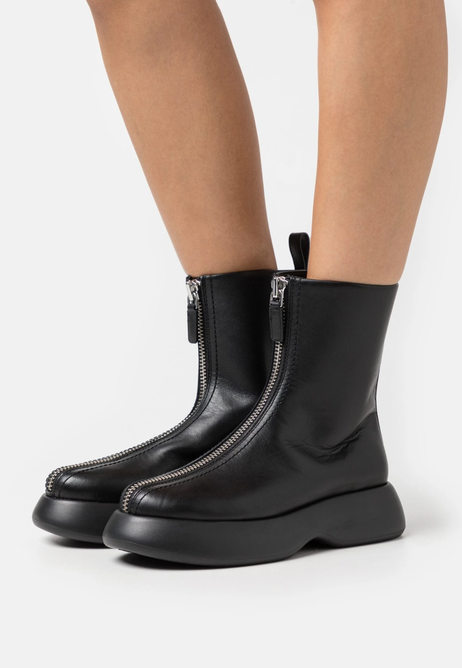 3.1 Phillip Lim Mercer Zip Combat - Bottines À Plateau - Black 3 3.1 Phillip Lim Mercer Zip Combat - Bottines À Plateau - Black