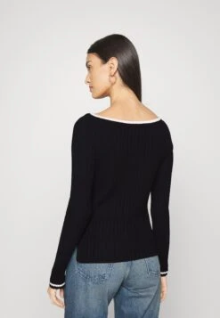 Boat Neck Sweater - Pullover - Black -Next Soldes d8ad8636bcf242a792f3b7d620375fde