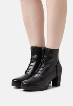 Tamaris Online Exclusive - Bottines À Lacets - Black