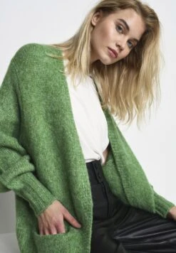 Kaffe Alioma - Gilet - Artichoke Green Melange -Next Soldes d9375db31f88490a9afdfd91815c00bd