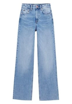 PULL & BEAR Jean Droit - Blue Denim -Next Soldes d979a9b833c54871949a33c60b8d74aa