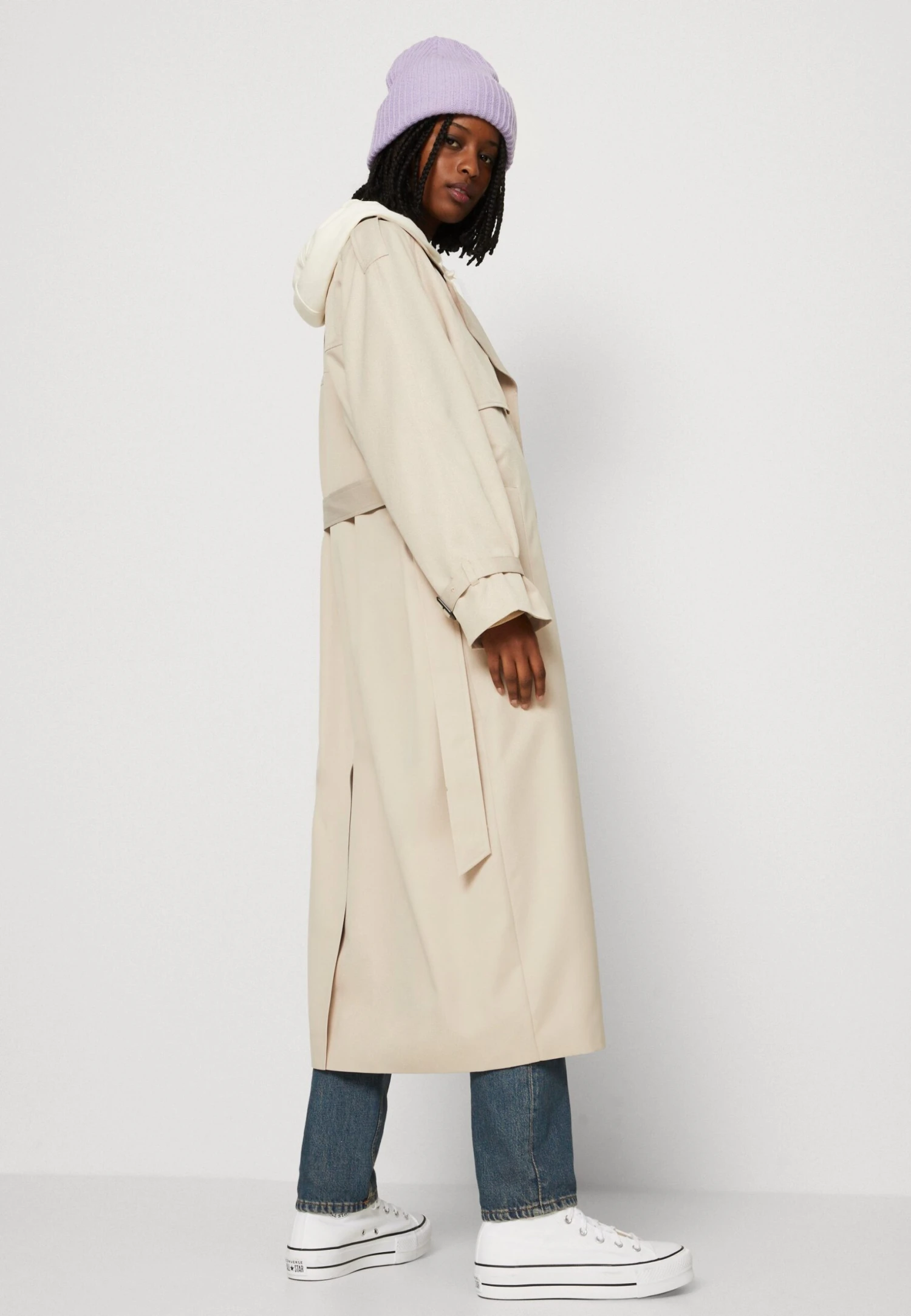 ONLY Onlchloe Single - Trench - Oxford Tan 6 ONLY Onlchloe Single - Trench - Oxford Tan – Image 4