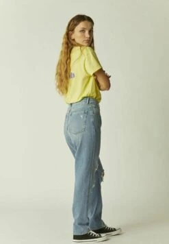 TEDDY SMITH Jean Droit - Bleu Indigo Destroy -Next Soldes d9ca2939457748c18ac20544b0dc93b7