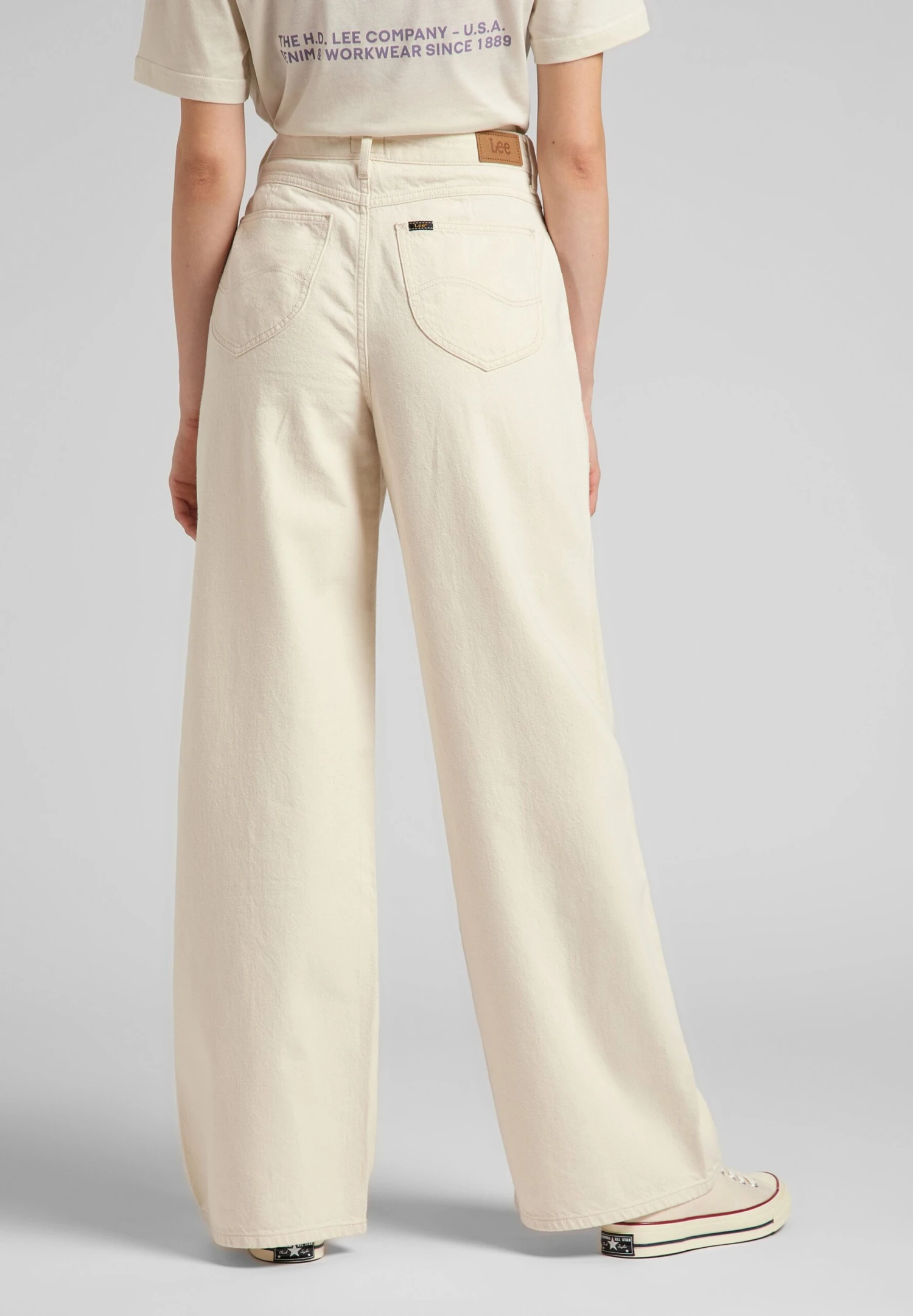 Lee Stella - Jean Boyfriend - Ecru 5 Lee Stella - Jean Boyfriend - Ecru – Image 3