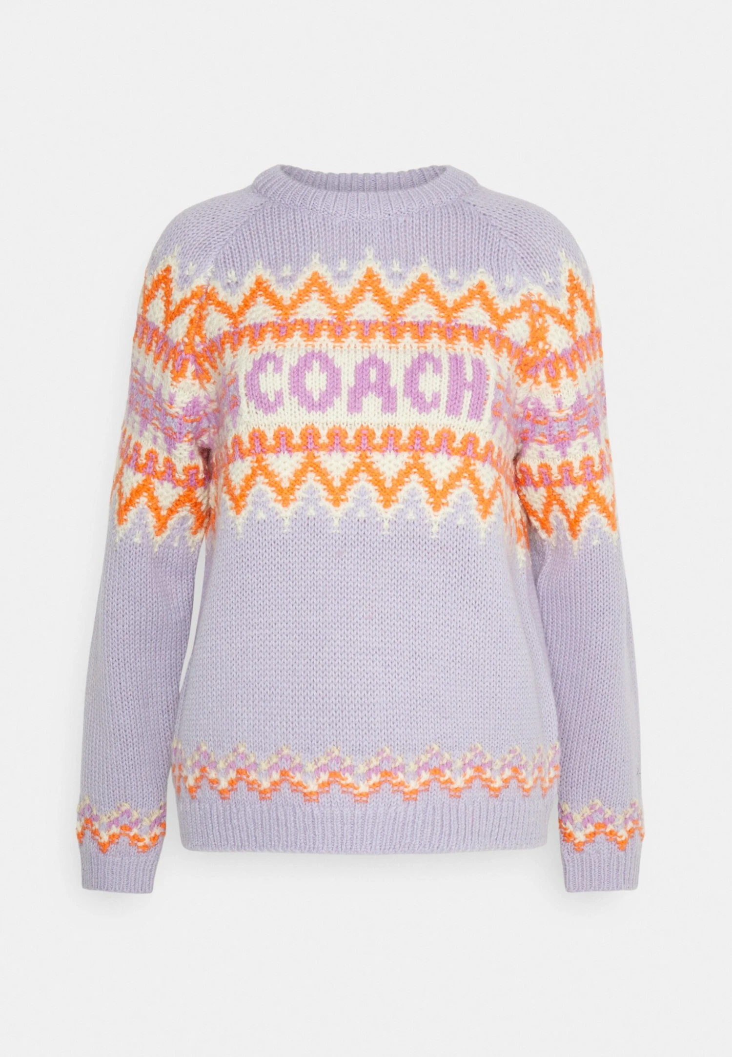 Fairisle Coach Ski - Pullover - Lilac 8 Fairisle Coach Ski - Pullover - Lilac – Image 6