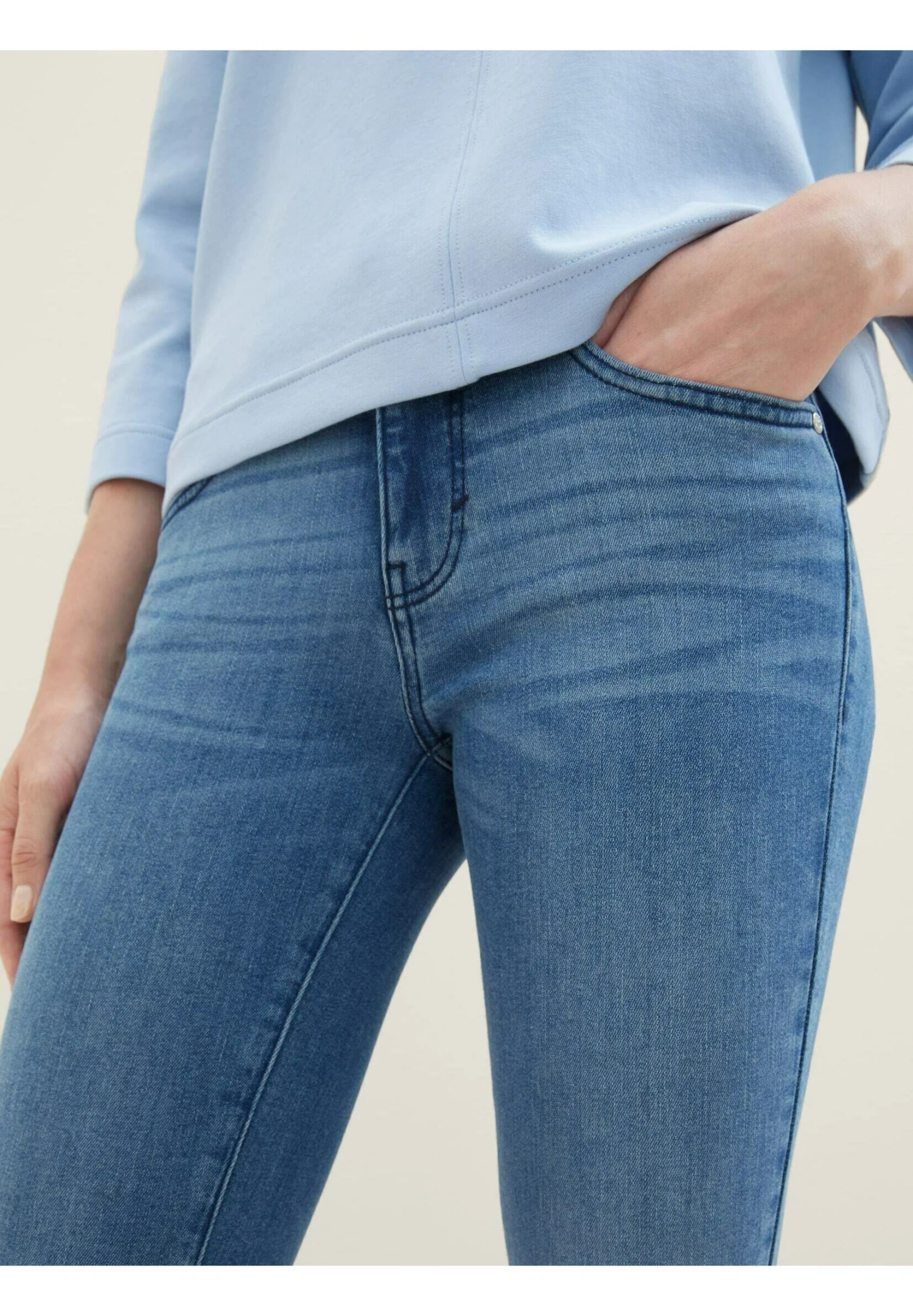 Tom Tailor Alexa - Jean Slim - Light Stone Wash Denim 6 Tom Tailor Alexa - Jean Slim - Light Stone Wash Denim – Image 4