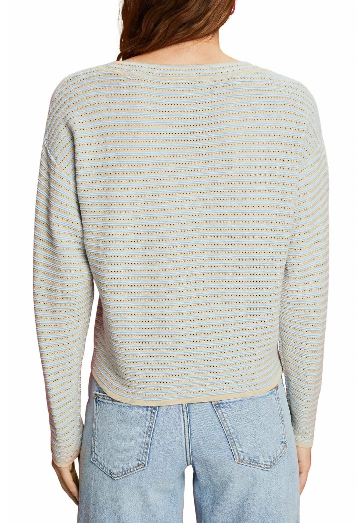 ESPRIT Mit Mix - Pullover - Pastel Blue 4 ESPRIT Mit Mix - Pullover - Pastel Blue – Image 2