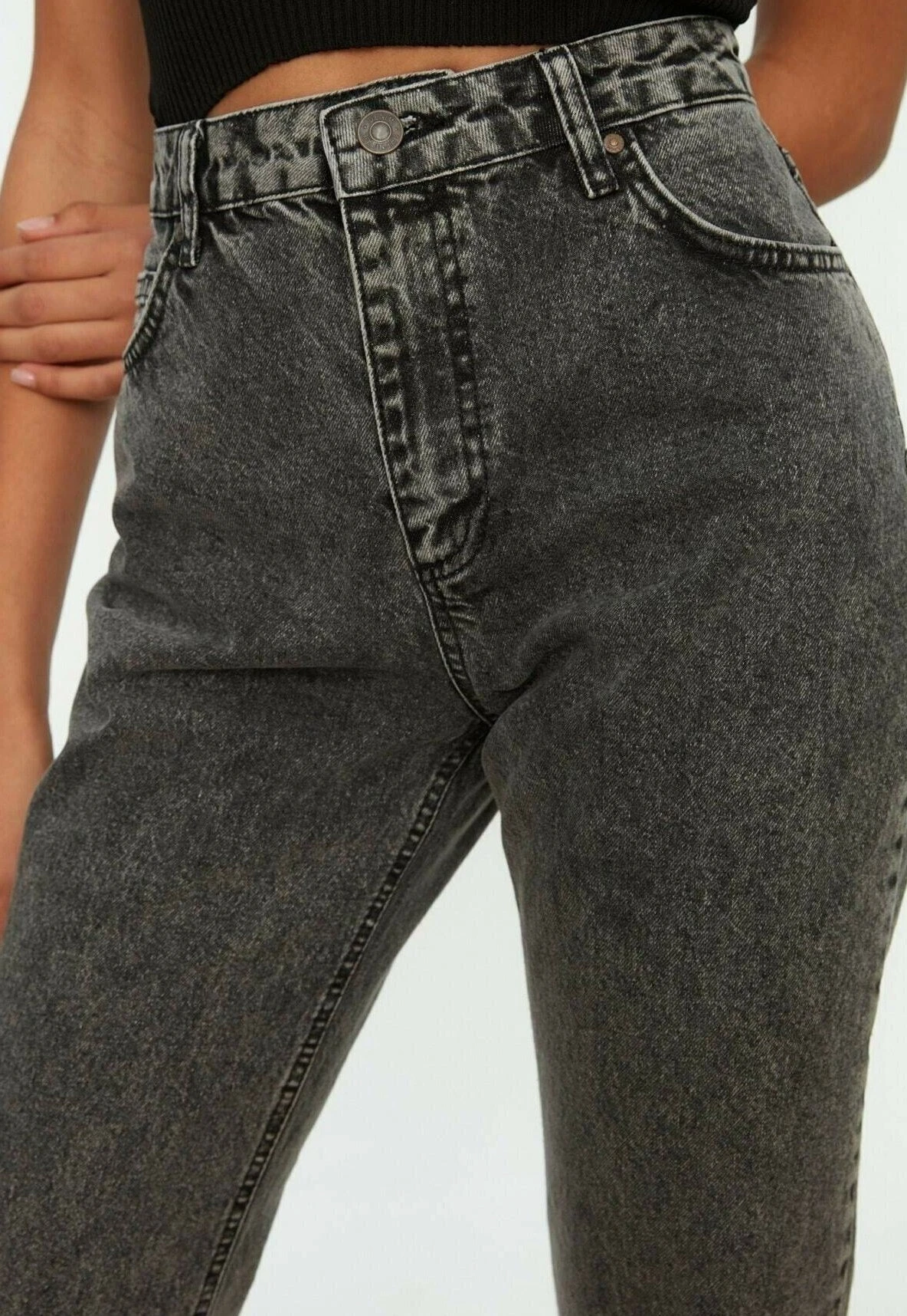 Trendyol Jean Bootcut - Gray 6 Trendyol Jean Bootcut - Gray – Image 4