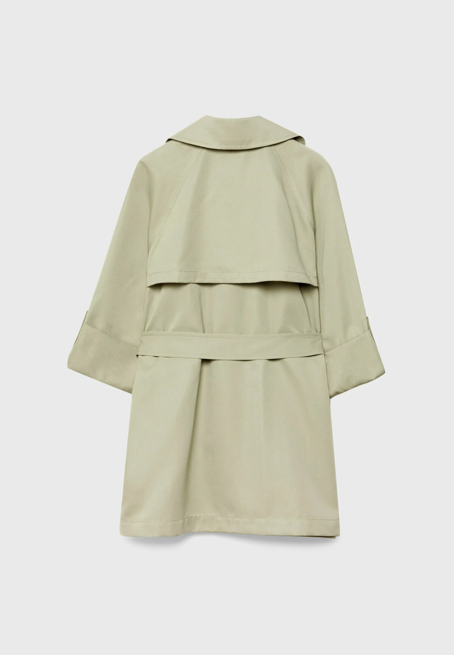 Stradivarius Short Flowing - Trench - Khaki 8 Stradivarius Short Flowing - Trench - Khaki – Image 6