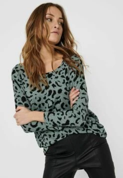 ONLY Elcos Jrs Noos - Pullover - Chinois Green -Next Soldes e1f617d473994ac789b55185682959b7