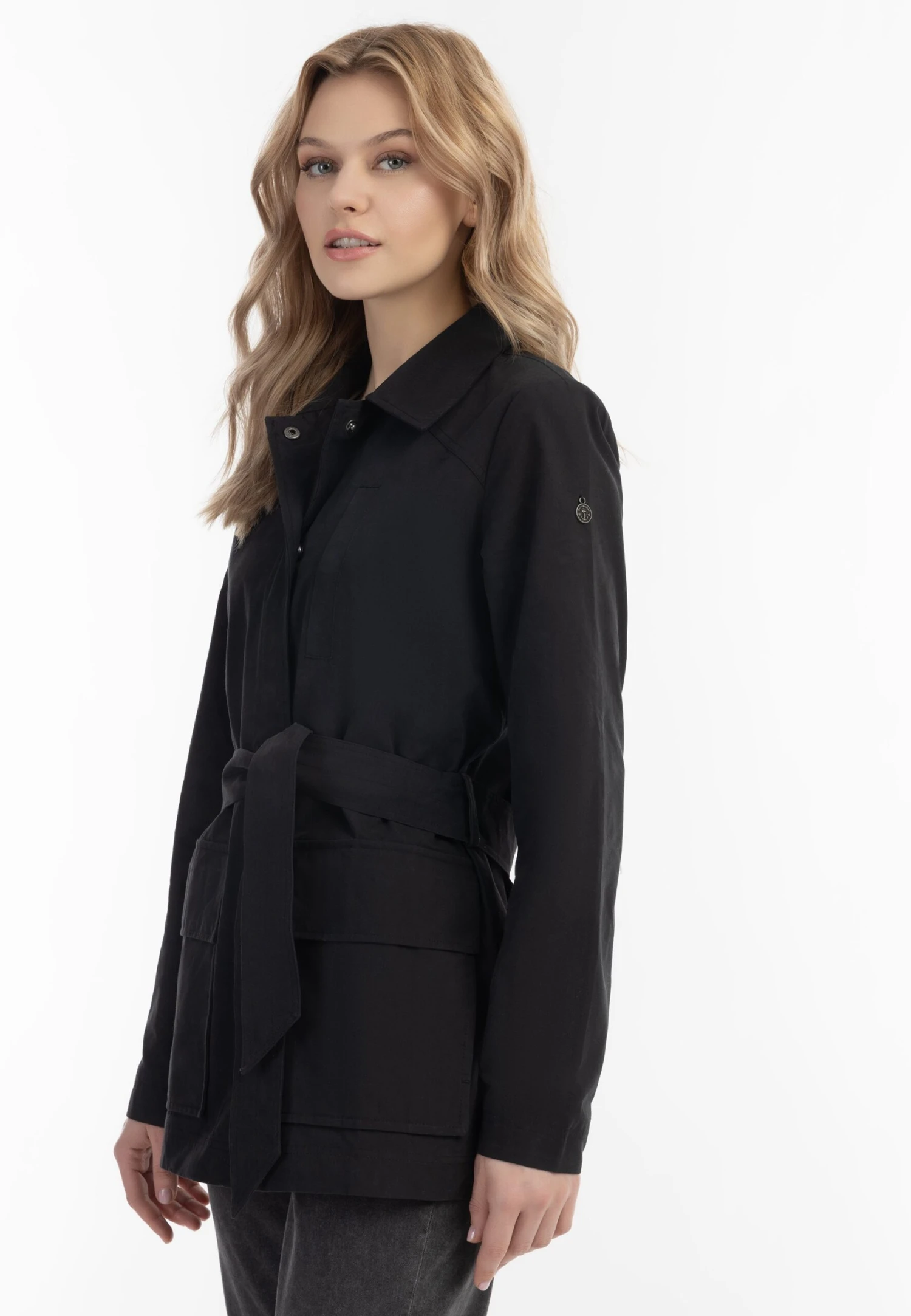 Dreimaster Imane - Manteau Court - Schwarz 3 Dreimaster Imane - Manteau Court - Schwarz