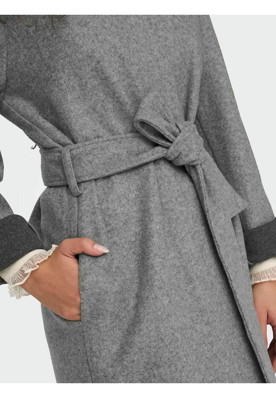 ONLY Einfarbiger - Manteau Classique - Medium Grey Melange 6 ONLY Einfarbiger - Manteau Classique - Medium Grey Melange – Image 4