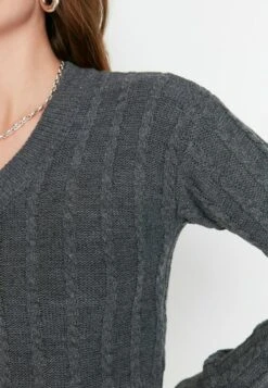 Trendyol Pullover - Gray 12 Trendyol Pullover - Gray -Next Soldes e5baf220b89a42c08c3ec7d4f42041da